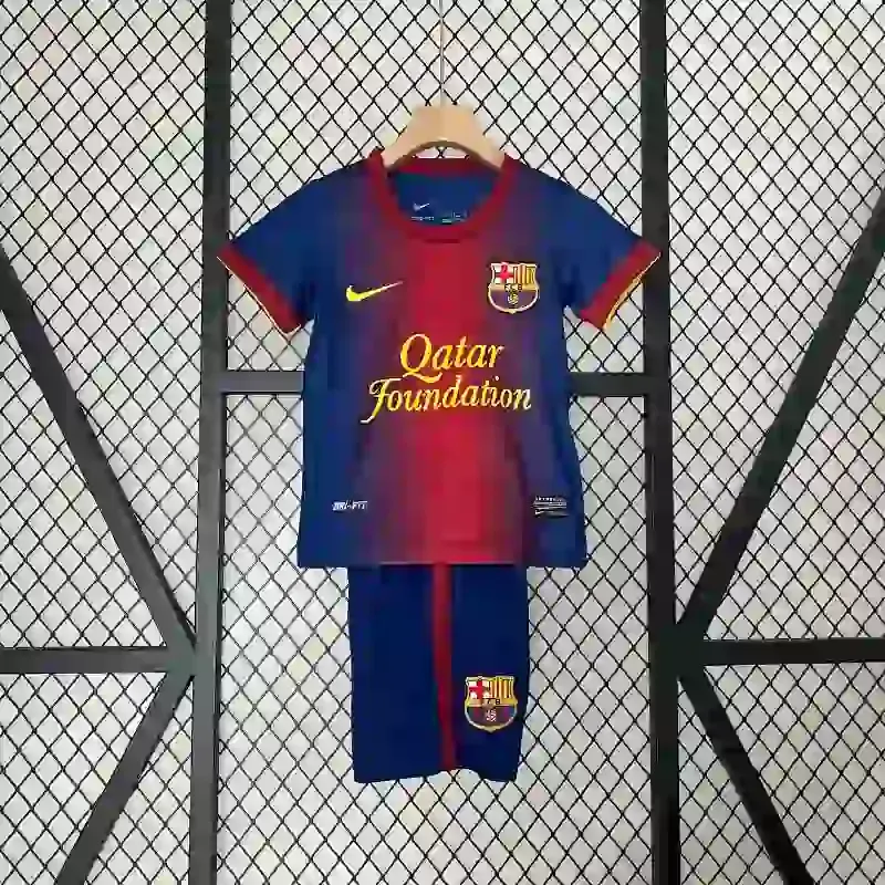 Cheap 2012-2013 Kids Barcelona Jersey retro kit