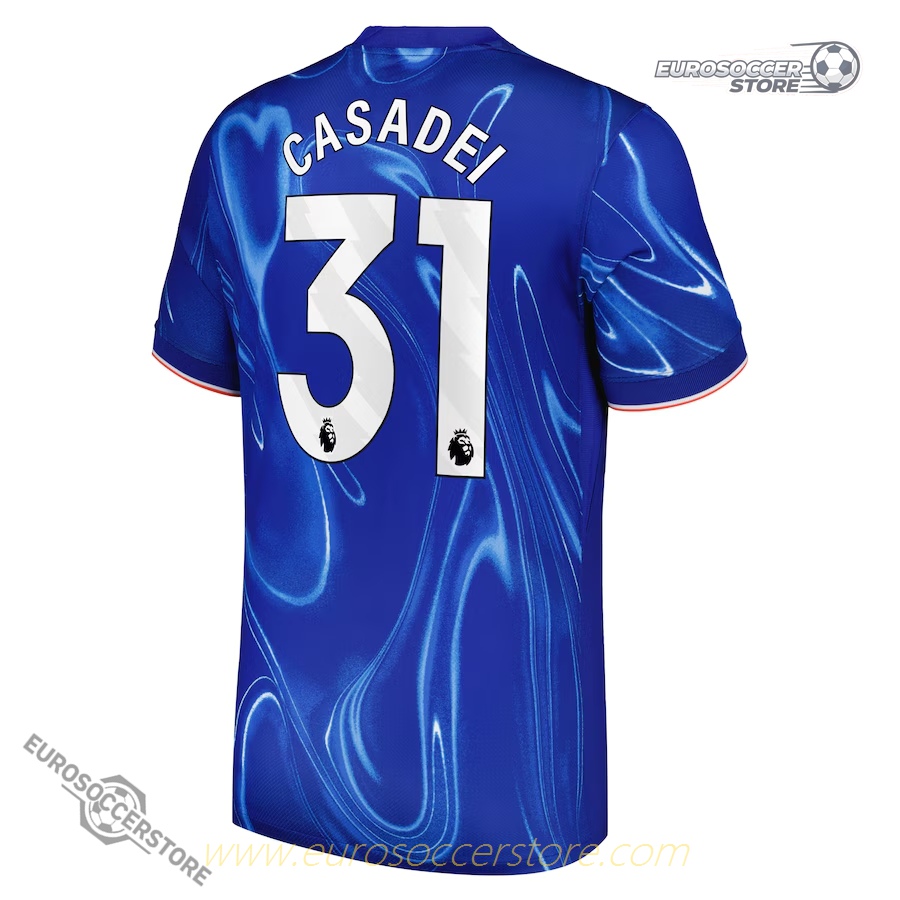 Chelsea Home Casadei 31 Football Jersey 24-25 Season