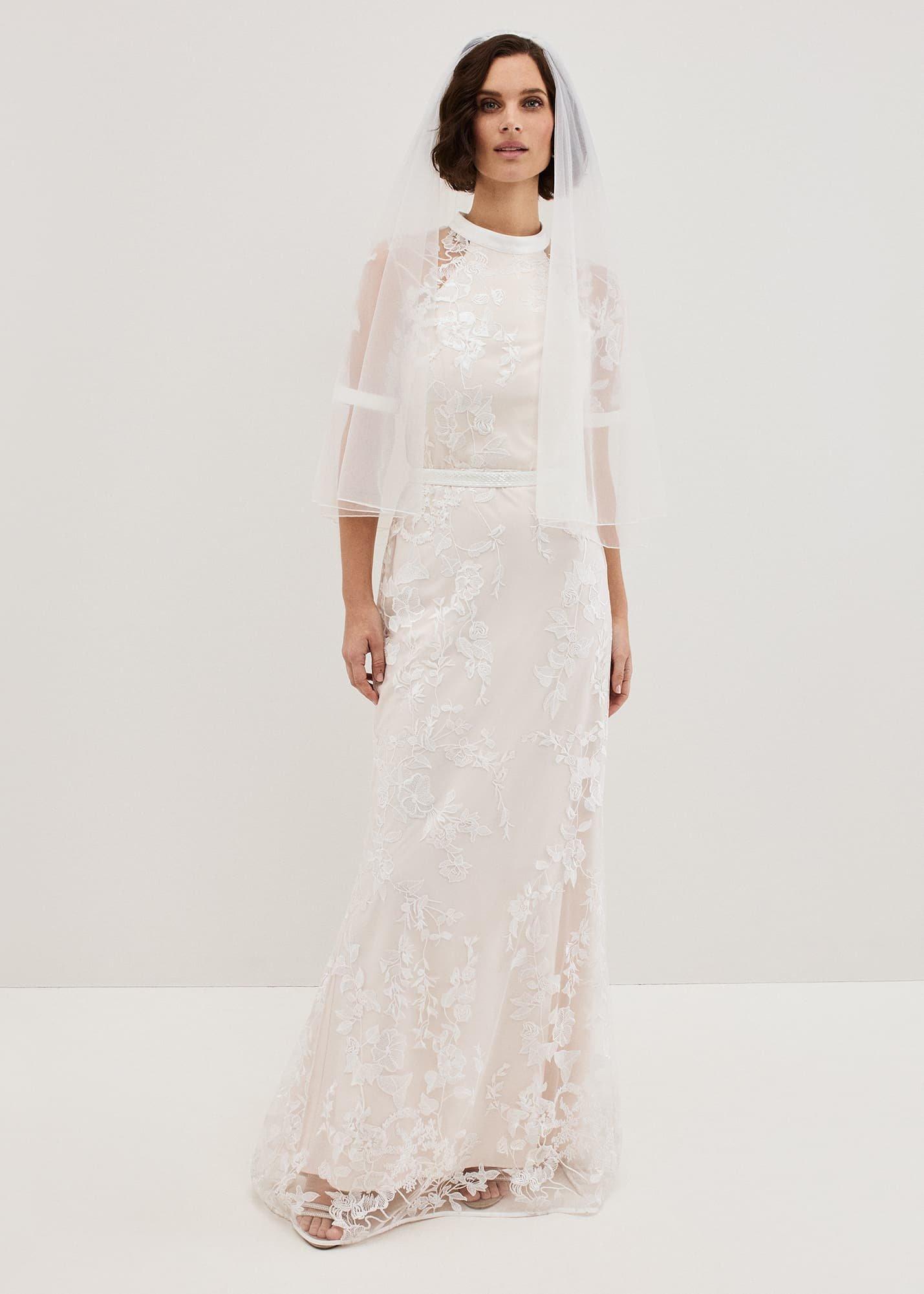 Poppy Embroidered Wedding Dress