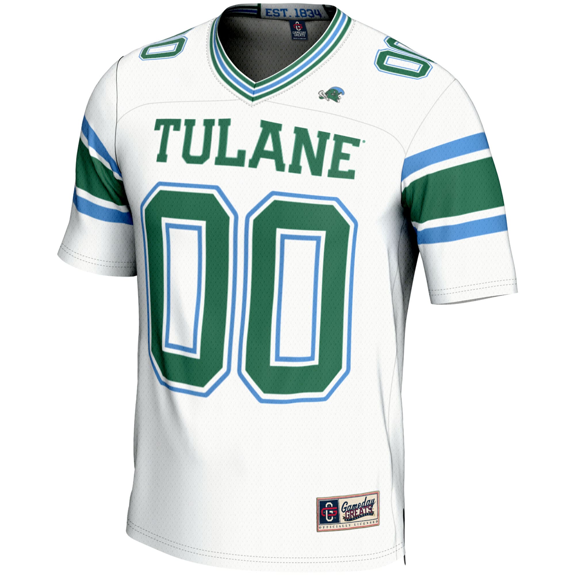 Tulane Green Wave GameDay Greats NIL Pick-A-Player 2026 Season Football Jersey - White