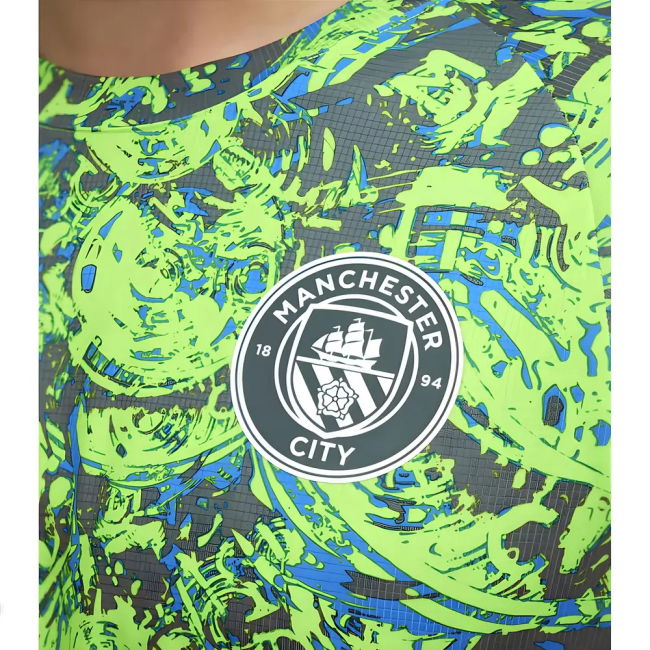 Premium 2025-2026 Man City Jersey With Vintage Design - Midfield