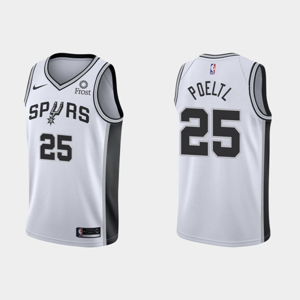 Durable Men's San Antonio Spurs #25 Jakob White Basketball Jersey