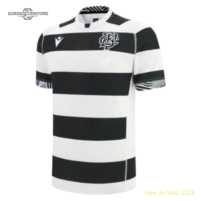 2025-2026 Barbarians Home Poly Replica Rugby Shirt (Kids)