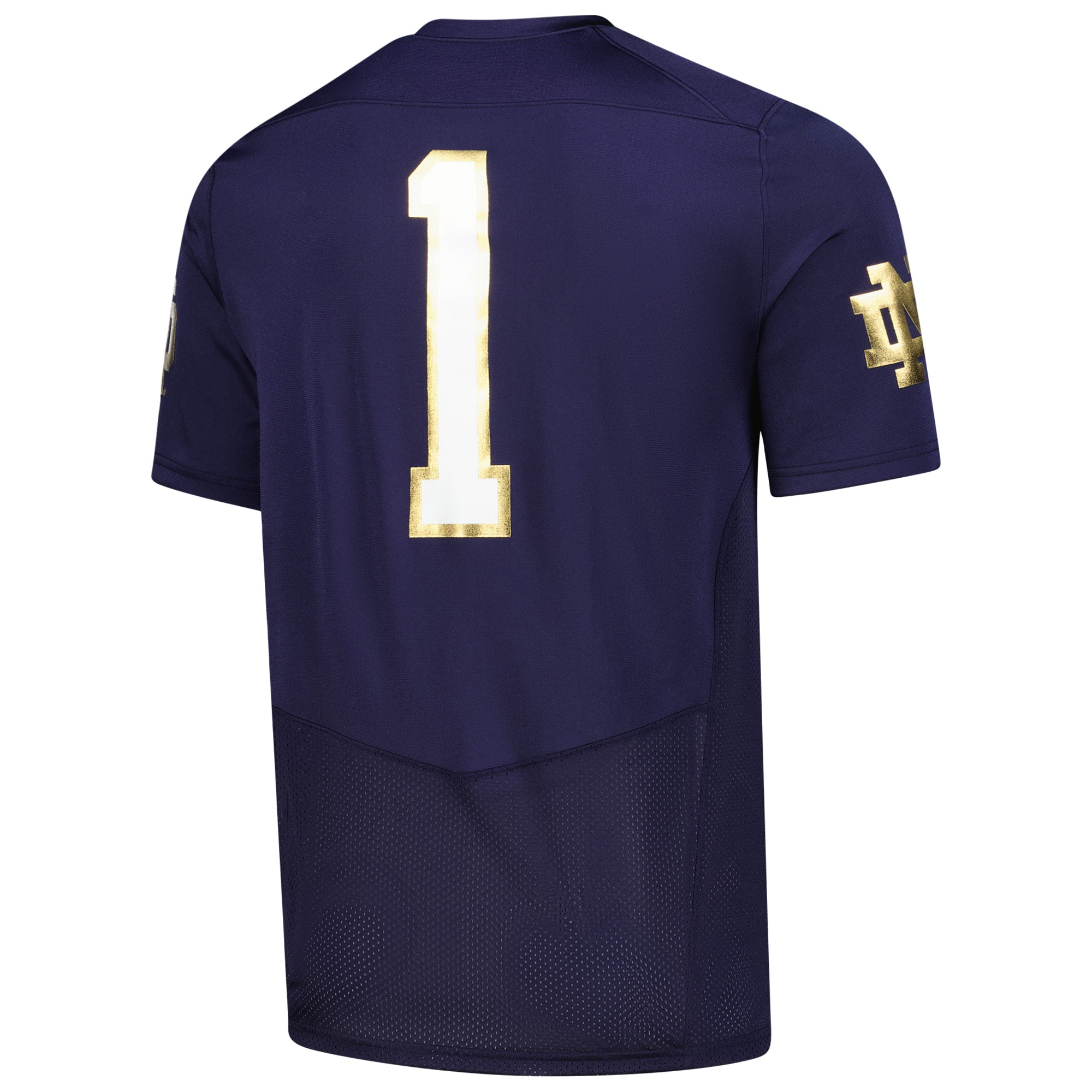 [NJP] Notre Dame Fighting Irish Replica Football Jersey - Navy