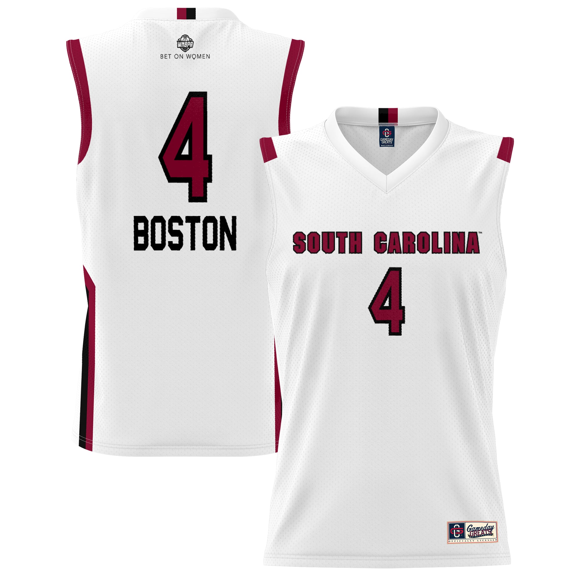 Aliyah Boston South Carolina Gamecocks GameDay Greats Unisex Lightweight Basketball Alumni Jersey - White