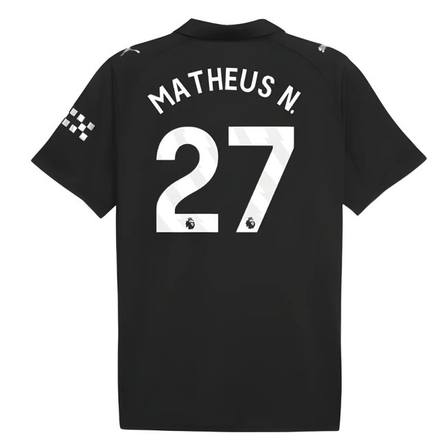 2025-2026 Man City Away Shirt (Matheus N. 27)