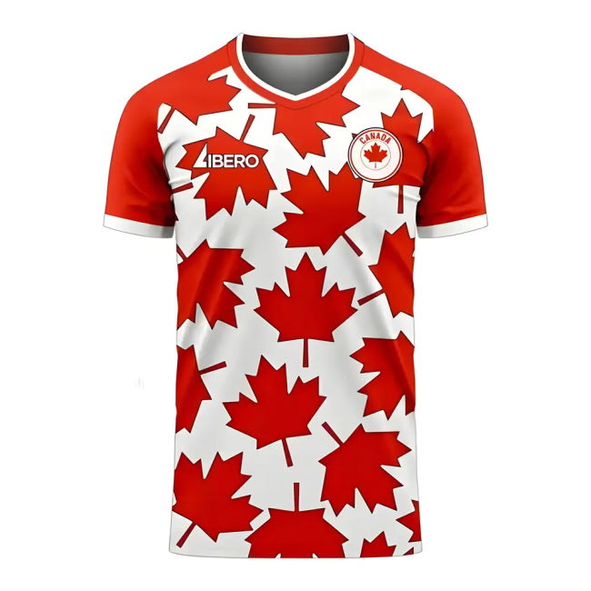 Canada 2025 Original Replica Canada Home Fan Shirt for Adults