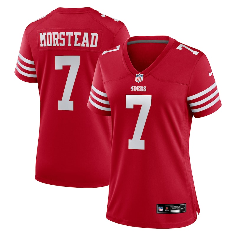 Thomas Morstead San Francisco 49ers Nike Women's Team Game J...