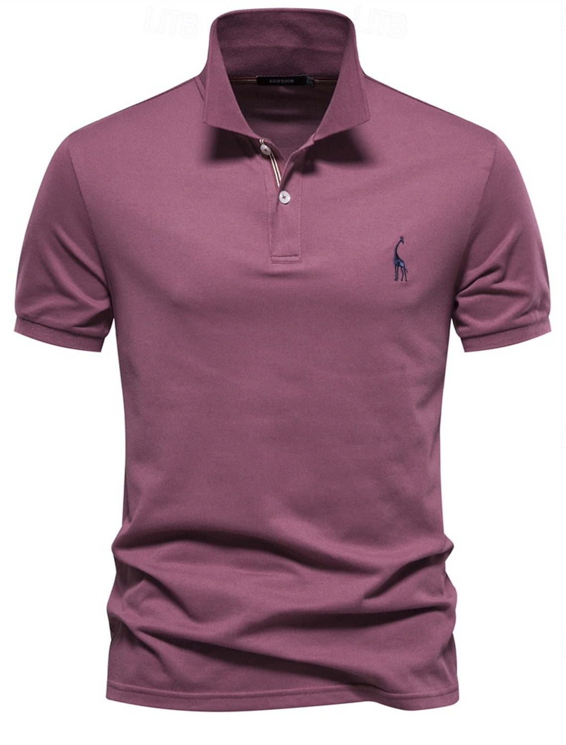 80% Cotton Brand Men's Polo Shirts Golf for Men Short Sleeve High