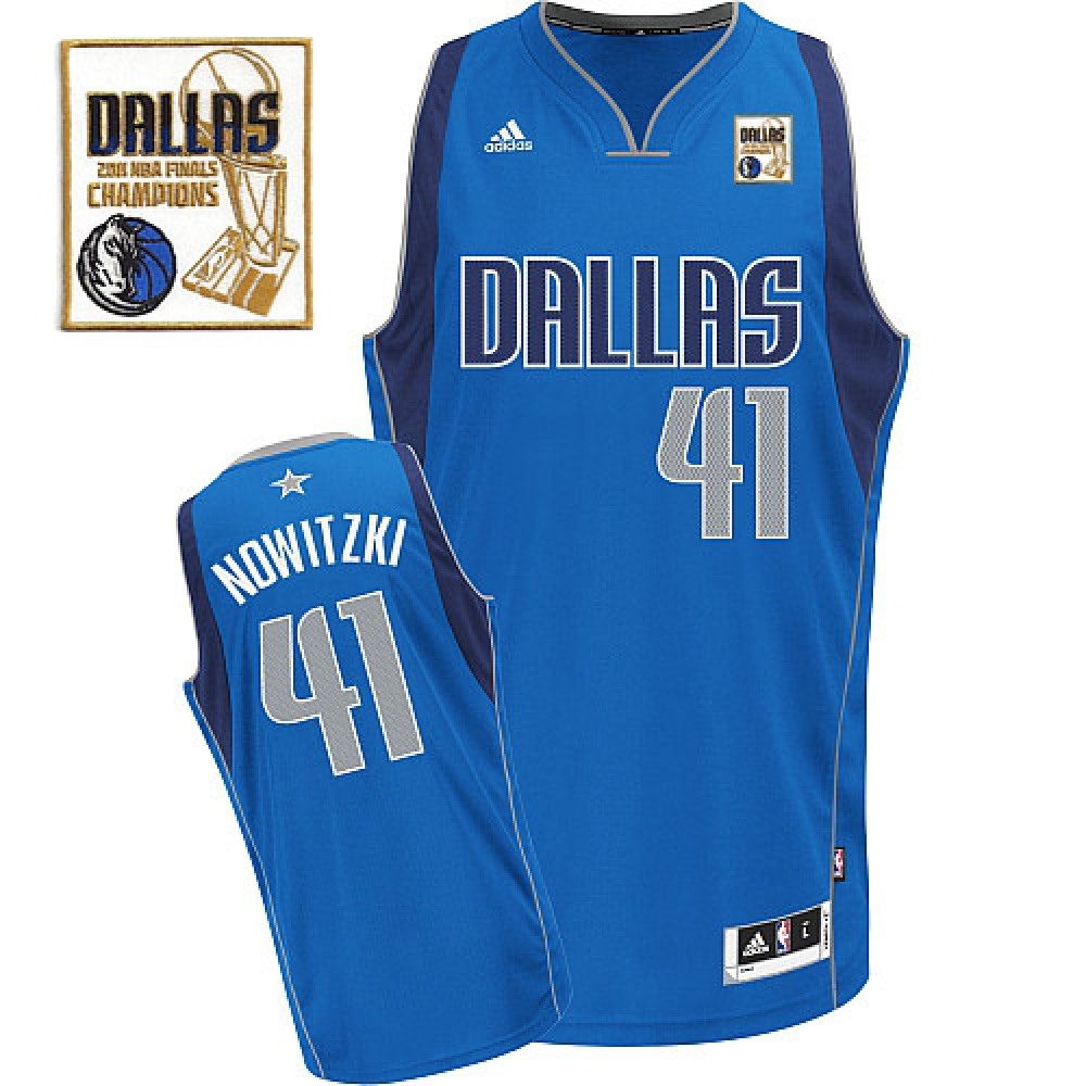 Premium 41 Jersey Blue - - NBA Collection