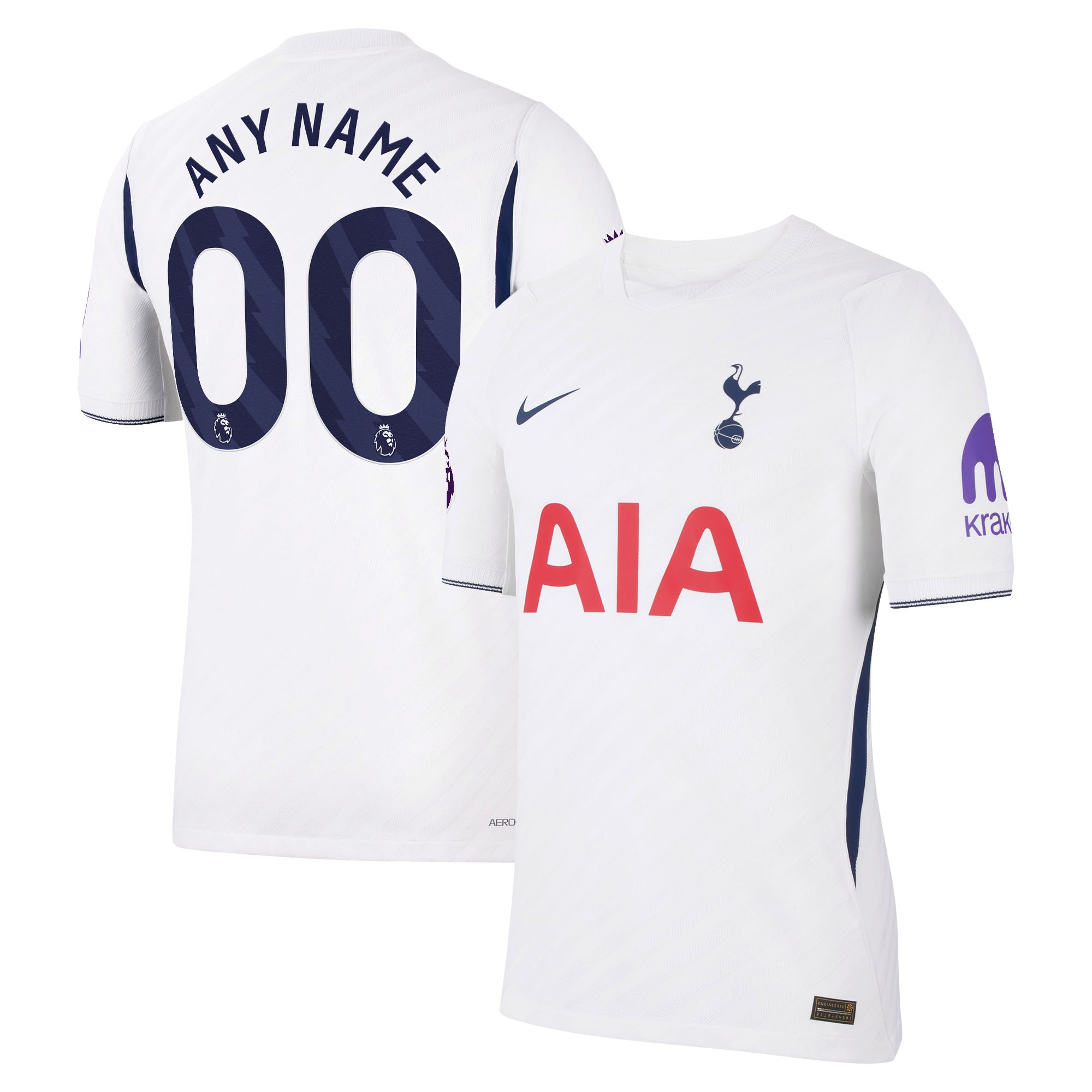 [SJH] Women's Tottenham Hotspur 2026/27 Home Match Authentic Custom Jersey - White