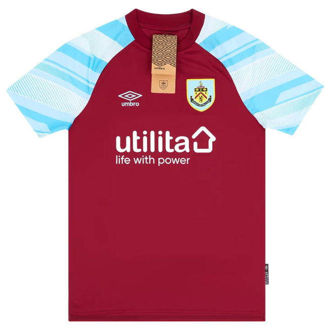 Burnley official style Home Shirt 2021-2022 (Children