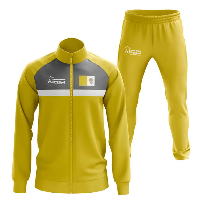 Vatican Concept Football Tracksuit (Yellow)