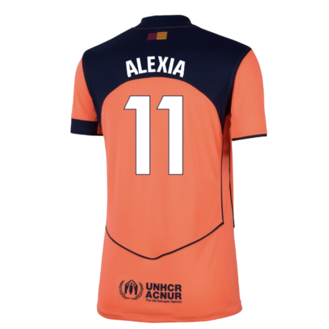 2025 Edition Lightweight Barcelona Third Football Shirt (Womens)