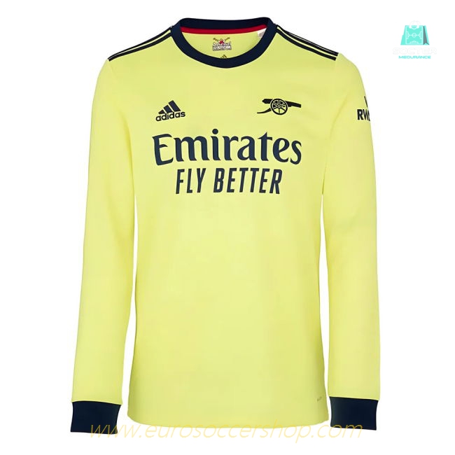 Arsenal 2021-2022 Long Sleeve Away Shirt