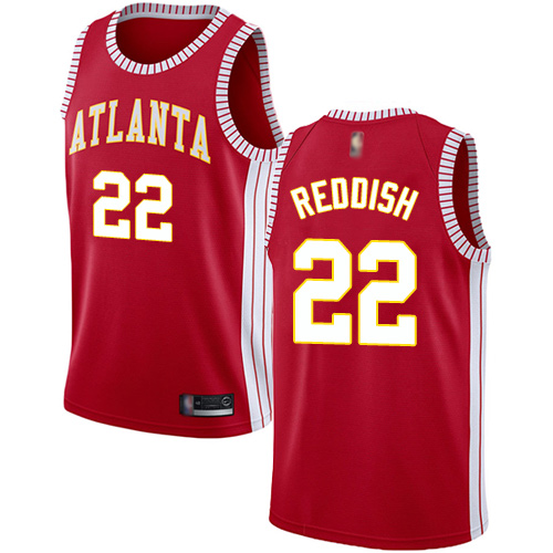 ATL #22 Cam R. Top-Grade 2024 Statement NBA Jersey - Red Swingman