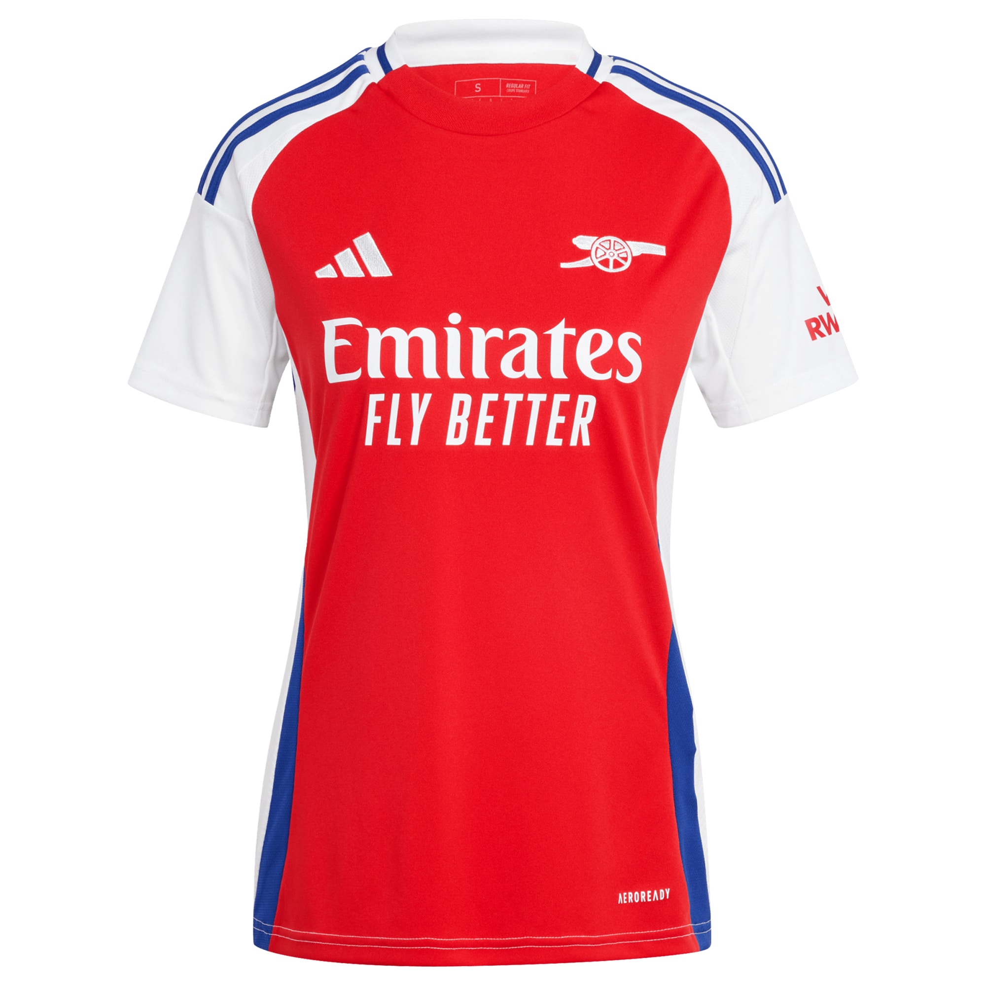 [LK] Declan Rice #41 Arsenal Women's 2024/25 Home Replica Player Jersey - Red