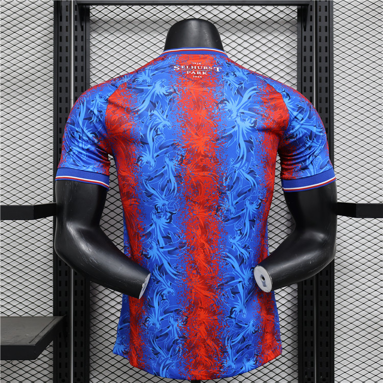 Authentic Crystal Palace 2425 Home Match Shirt - Official Replica