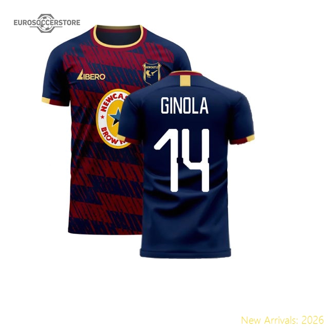 Newcastle Ginola Modern Womens Jersey Smart Fabric Stretchy