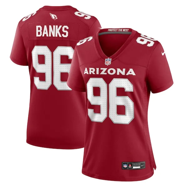 None Game NFL Jersey - Cardinal | Authentic Football Apparel
