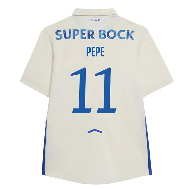 2025-2026 Fc Soccer Shirt Porto Third Pepe 11 Supporter Version