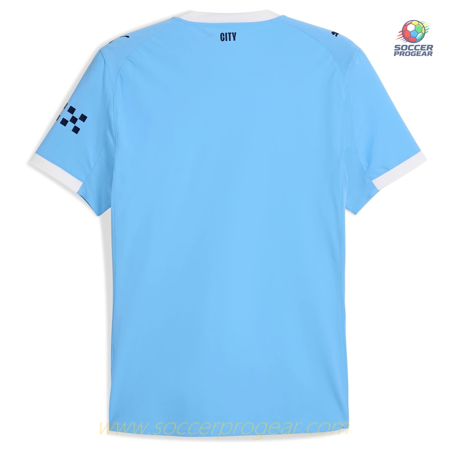 Manchester City Home Match Shirt 2025-26 Edition