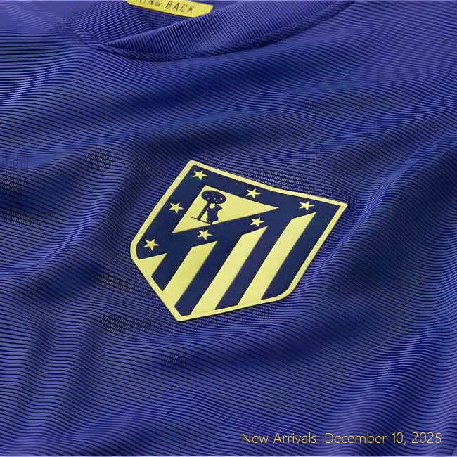 2025-2026 Atletico Madrid Away Shirt - Authentic Game Day - Kids...