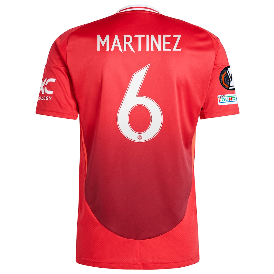 Manchester United Martinez 2024-2025 UEL Home Jersey – Authentic Shirt