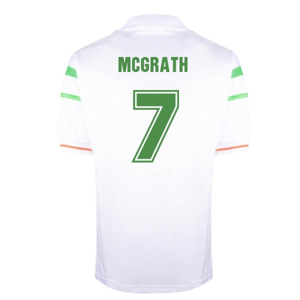 [HP] 1988 Ireland European Championship Away shirt (McGrath 7)