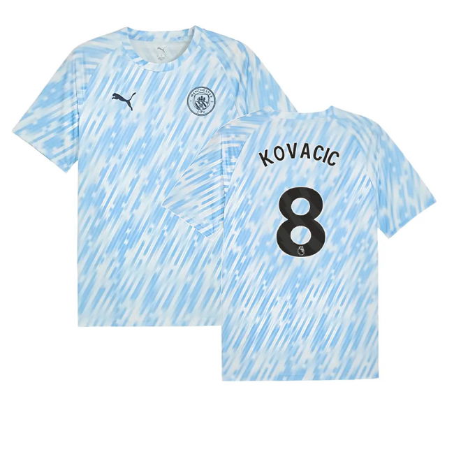 Kovacic 8 High Quality Man City 2025-2026 Home Jersey