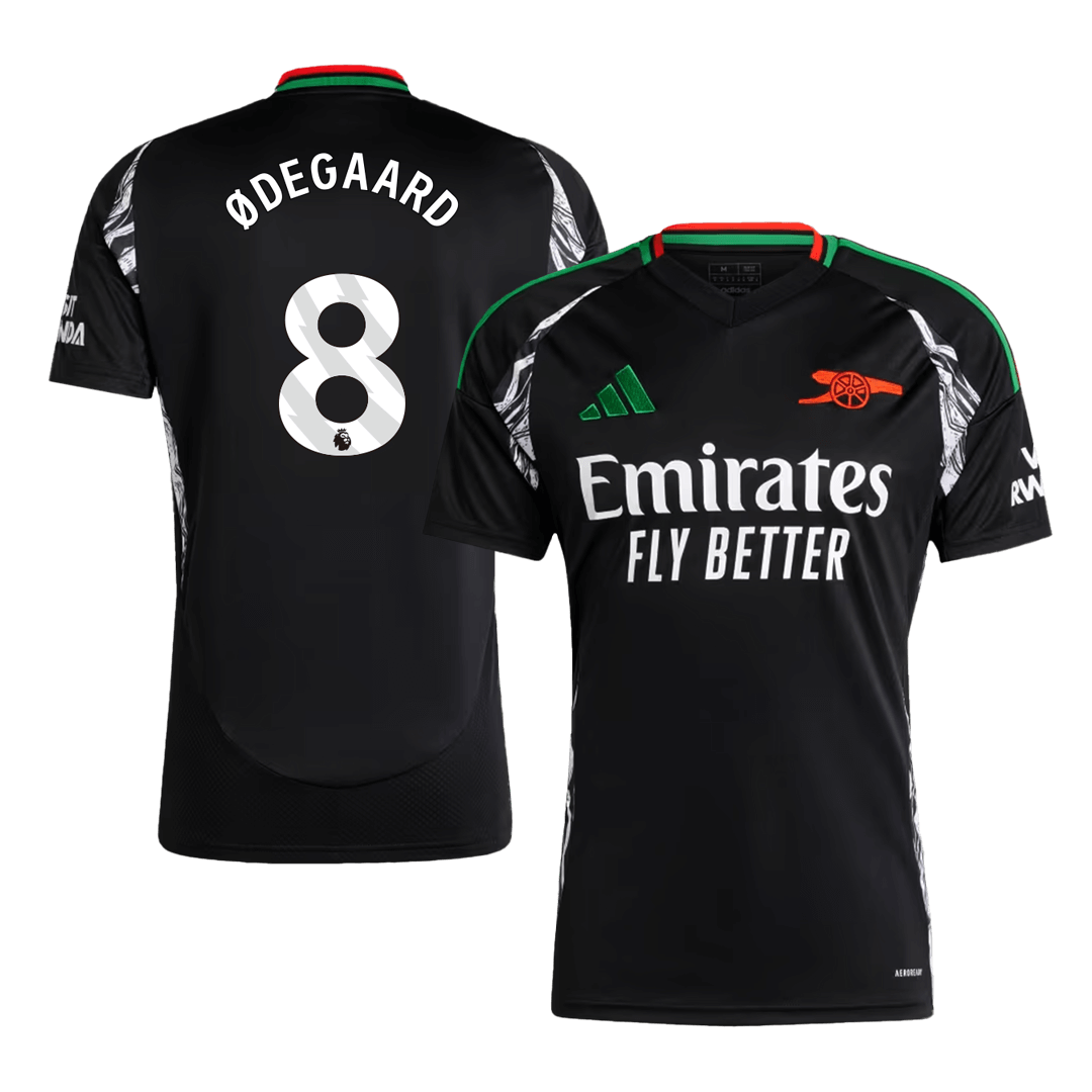 ÃDEGAARD #8 Arsenal Away  Soccer Jersey 2024/25 Authentic Kit