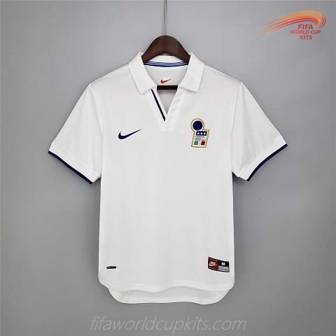 Secondary Soccer Jersey of Italy 1998 year FIFA World Cup