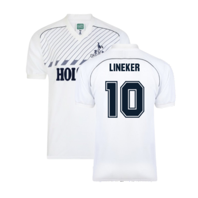 1986 Tottenham Retro Home Shirt Lineker 10 Fan Edition Fan Edition