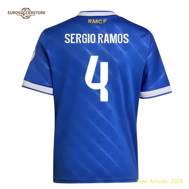 2025-2026 Football Team Kids Soft Jersey Sergio Ramos Climacool