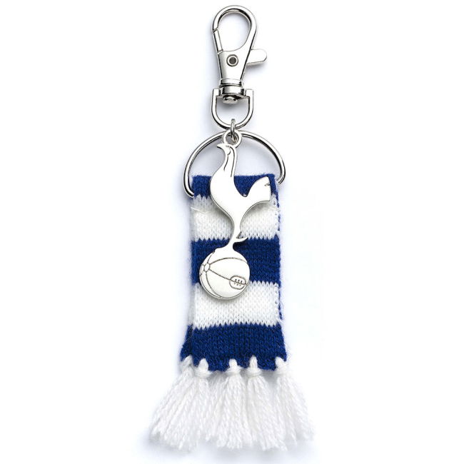 Tottenham Hotspur FC Blue Bar Scarf Bag Charm (Fan Favorite)