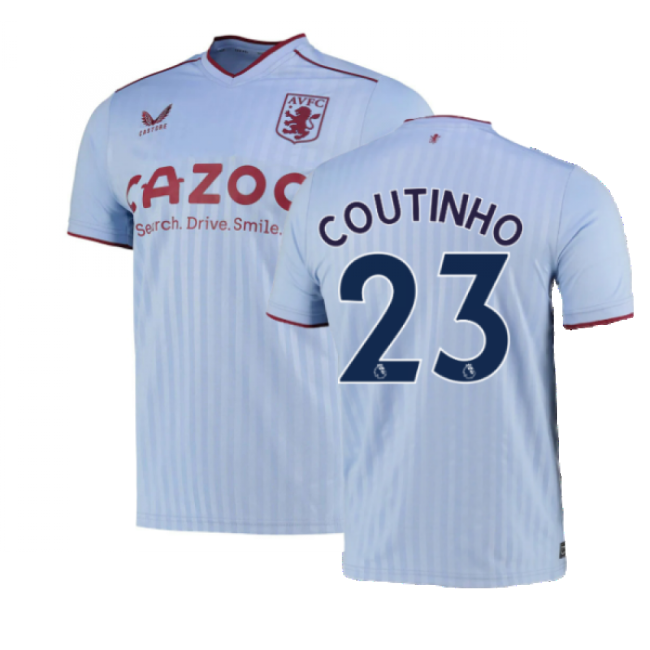 Adult Aston Villa Away Jersey 2022-2023