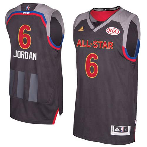 Jordan Angeles Clippers #6 Clippers Jersey - Quick-Dry Basketball Jersey