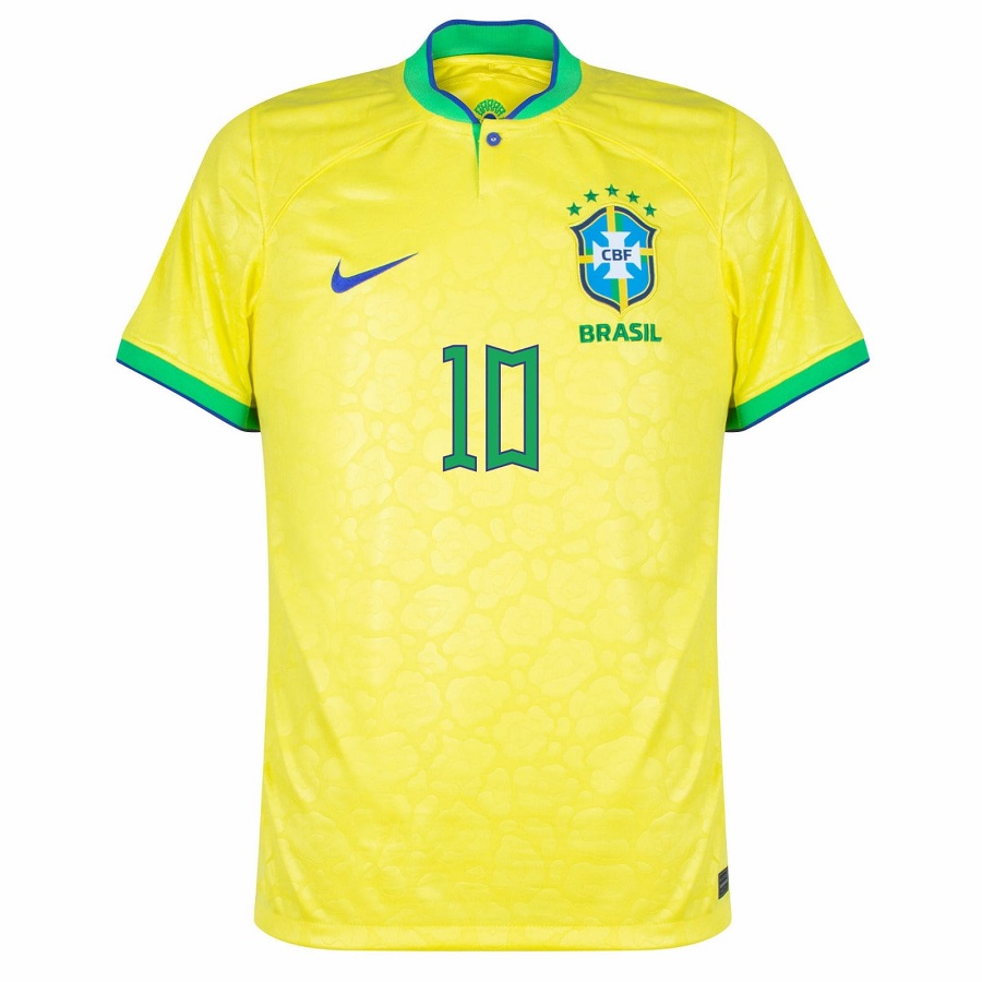 NEYMAR JR 2022 WORLD CUP BRAZIL HOME JERSEY
