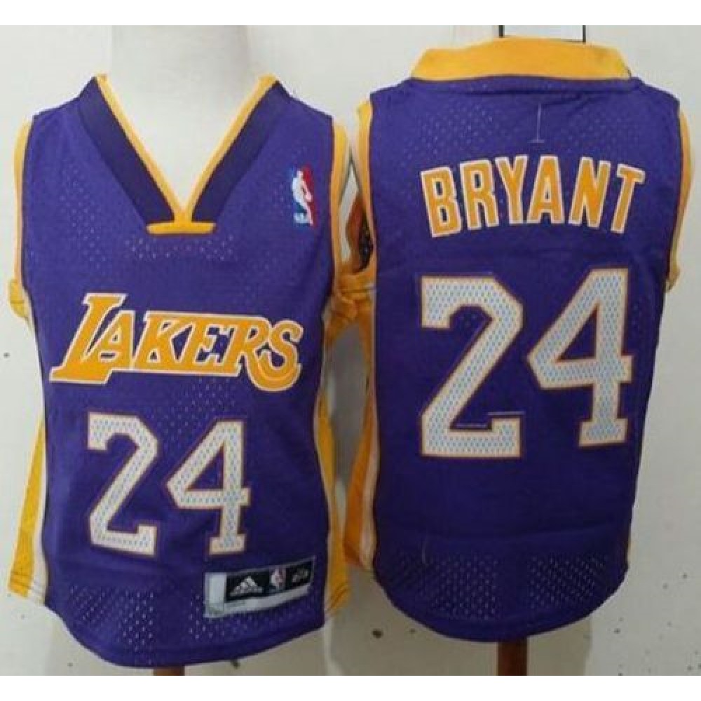 Professional Grade Men's LA Lakers #24 Kobe Purple Basketball Jersey