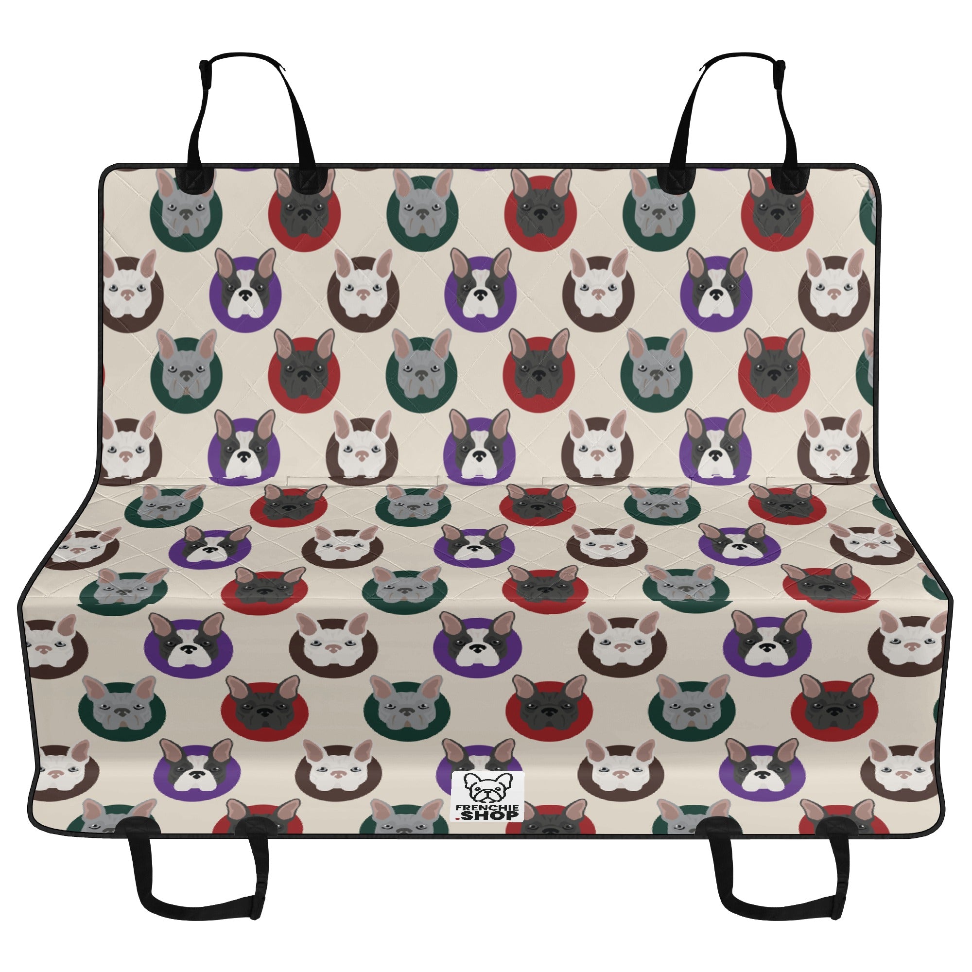 Spud - Car Pet Seat Covers for french bulldog