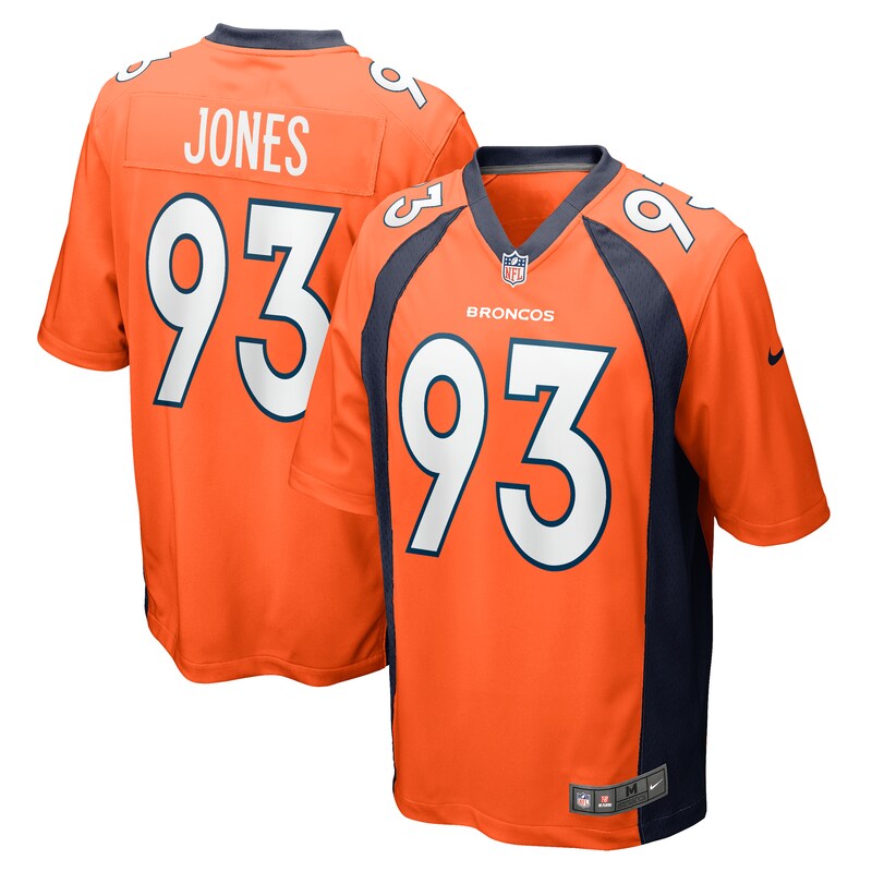 None Troy Jones Denver Broncos Budget-Friendly Team Spirit Wear