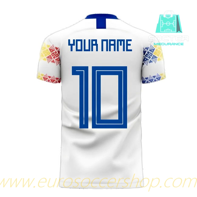 2025-26 Edition Romania Away Football Shirt (Custom)
