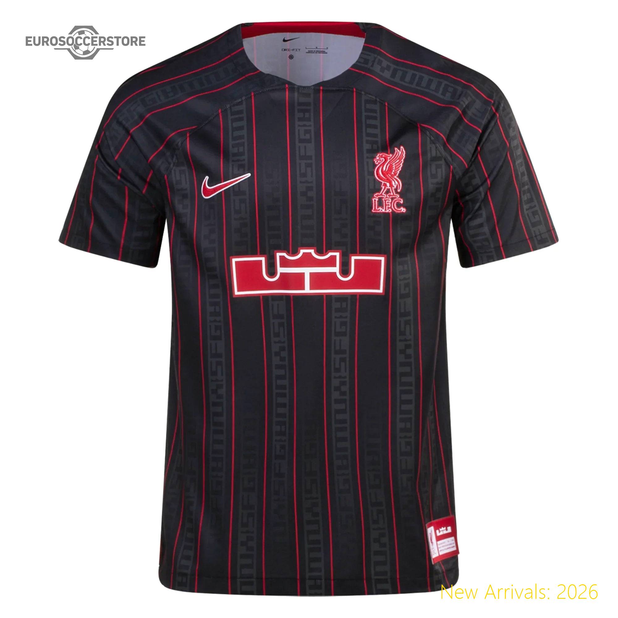 Men Liv Liverpool X Lebron James Unknown Durable Jersey 2023