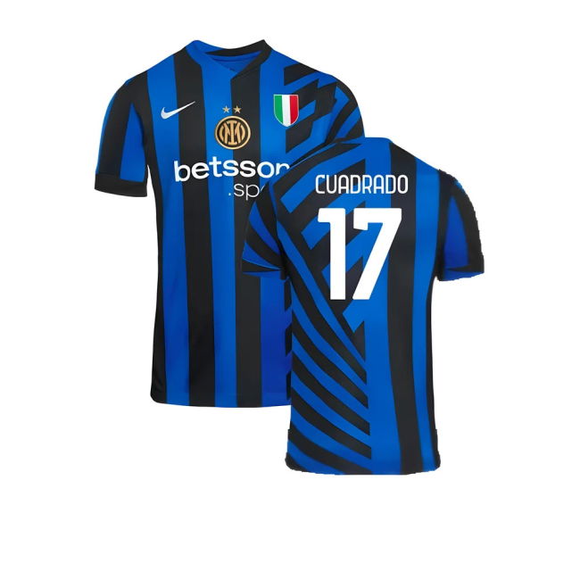 Durable 2024-2025 Inter Milan Home With Modern Design - Captain