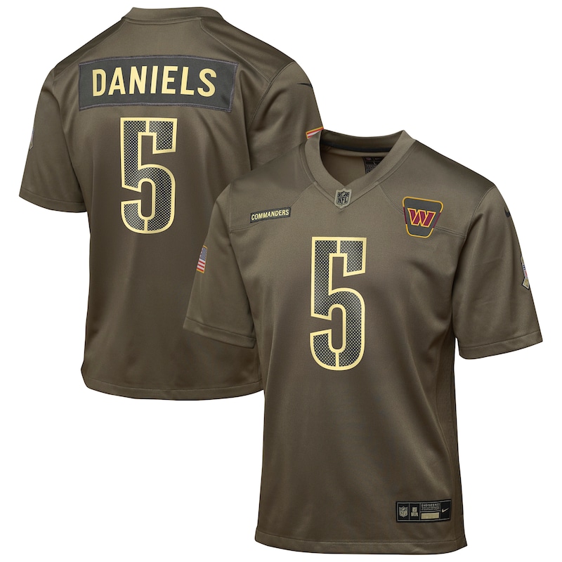 None Jayden Daniels Champion WAS Commanders Budget-Friendly Jersey