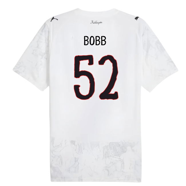 2025-20 Manchester City Official Home Soccer Jersey Bobb #52 M S Kids