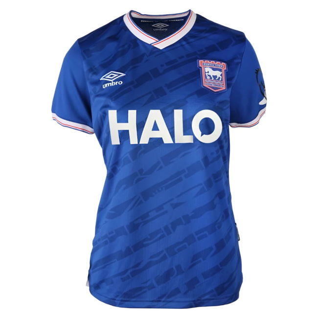 Official Ipswich Ipswich Town Home Shirt Womens Hutchinson #20 Mat...