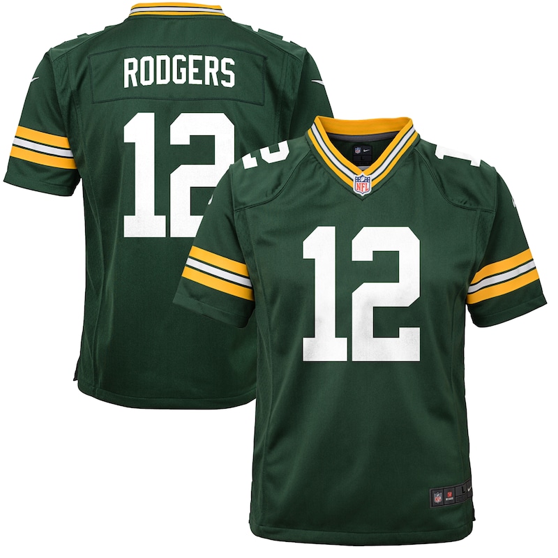 None Aaron Rodgers Green Bay Packers Powerhouse Team Team Spirit Wear