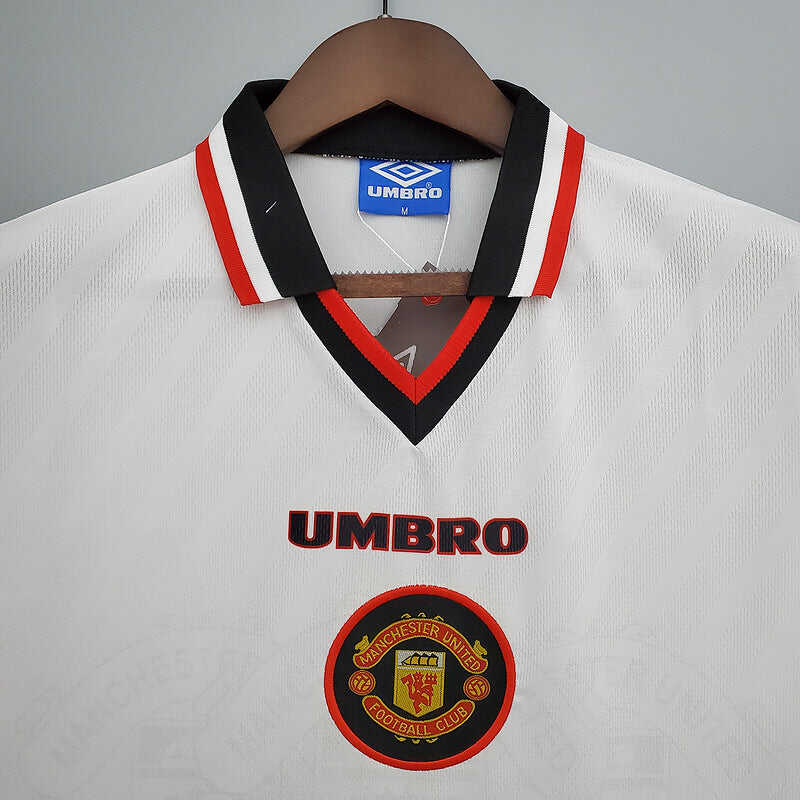 Cheap 1996-1997 Man United Away retro shirt