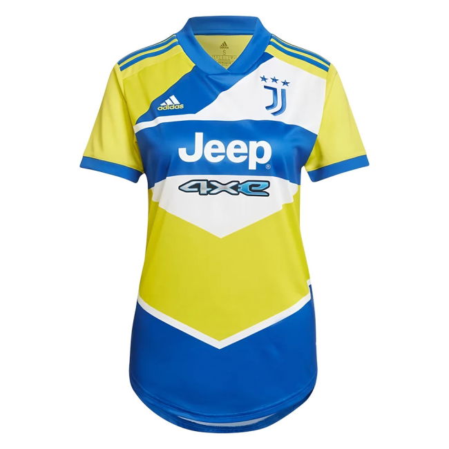 2021-2022 Juventus Third Official Shirt (Ladies) Stretch Fabric